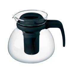 Glass tea jug with 1.5 l filter