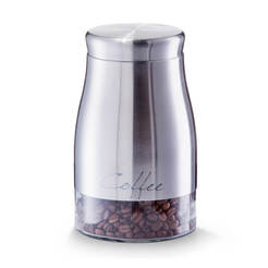 Glass storage jar 1300ml Coffe
