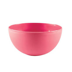 Plastic salad bowl 500ml, round ф13cm, colored