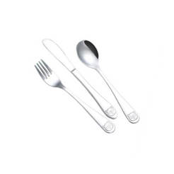 Children's cutlery set 3 parts, stainless steel