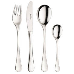 Cutlery set 24 pieces, 18/10 stainless steel 2.5 mm Solaris