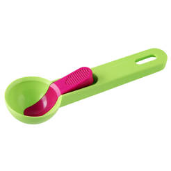 Plastic ice cream spoon 19 cm
