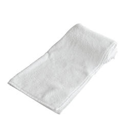 Towel white, 100% cotton, 50 x 90 cm, 500 g / m2