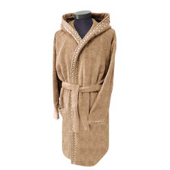 Michelle bathrobe - size XXL, 400 g / sq.m, beige