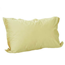 Pillow cases 50 x 70 cm, ranfors yellow - 2 pieces