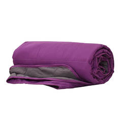 Bedding tablecloth 140 x 220 cm microfiber purple