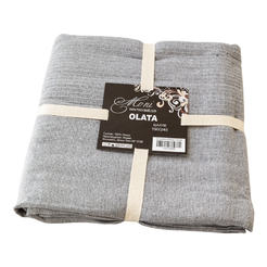 Bedspread 150 x 220 cm, 100% cotton, Olata grey
