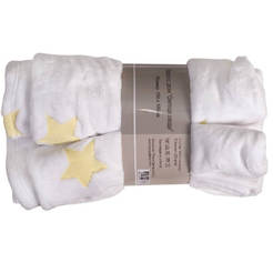 Blanket with shining stars - 150x180cm, 260g/m2