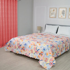 Double-faced bedspread 150x220cm, cotton wool 80g/sq.m. Izzy Biela