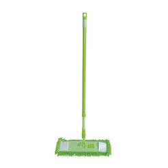 Sweeper / mop with microfiber cloth / plush 44 cm, handle 120 cm