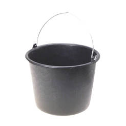 Construction bucket 12 l, PVC, non-stick coating