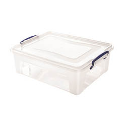 Пластмасова кутия за съхранение на храни и подправки 10л