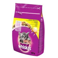 Сухой корм для котят Chicken Junior Whiskas Dry, 300 грамм