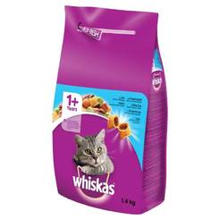 Dry food for cats Tuna Whiskas Dry, 1.4 kg