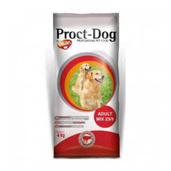 Корм для собак PROCT-DOG 4 кг Adult Mix, гранулы