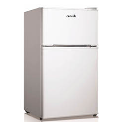 Refrigerator with upper chamber ARD-113FN - 61/26, 81x47x50 cm, white, ARIELLI