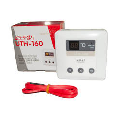 Термостат UTH 160, 2.5kW/12A, цифров дисплей, HEAT PLUS