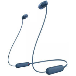 Wireless headphones WI-C100 25h/ Bluetooth 5.0/ IPX4/ blue
