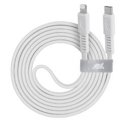 Cable USB-C/iPhone PS6007 WT12 - 1.2m/ USB 2.0/ 3.0A/ white