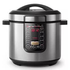 Pressure cooker 6 l., 1300 W, 16 programs, pot with ProCeramic+coating, 9 safety protection systems, HD2237/40 PHILIPS