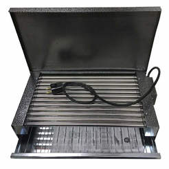 Combined device 2 in 1 - party grill and electric grill with lid 1600W, Made in Bulgaria