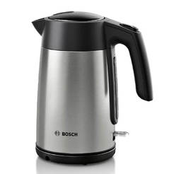 Electric kettle for water 1.7l, 2400W metal stainless case TWK7L460