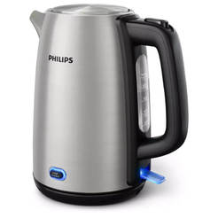 Electric kettle for water 1.7l, 2060W stainless steel, keep warm button HD9353/90 PHILIPS