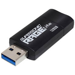 Флэш-память USB 128 ГБ Supersonic Rage Lite, скорость до 120 МБ/с / USB 3.2 Gen. 1