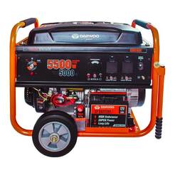 5500W 25L 389cc Gasoline Four-Stroke Generator, AVR, Electric Start, GD6500E