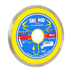 Diamond cutting disc for ceramics 115 x 22.2 mm SKORPIO ECO CONTI SWATYCOMET