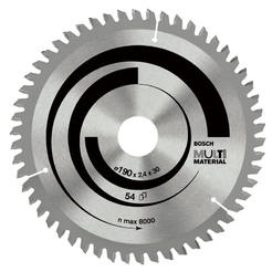 Circular disc 54TR-F MULTI 190 x 16 / 20mm ACC BOSCH