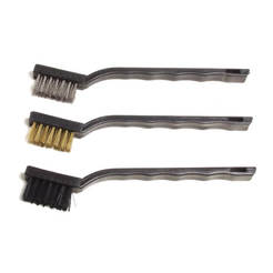 Wire brushes for cleaning small / blister 3 pieces GADGET