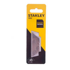 Лезвие для модельного ножа типа - трапеция 5 штук STANLEY