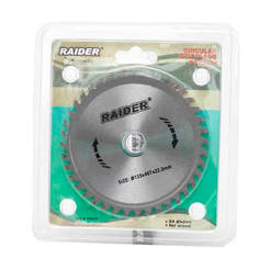 Circular disc for angle grinder Ф125 x 22.2mm z40 RAIDER