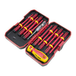 Set of screwdrivers - 11 in a box, with insulation