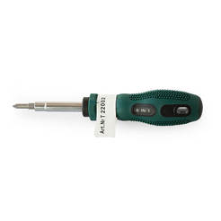 Screwdriver with replaceable bits 6 in 1