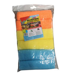 Microfiber towels 6 pcs, 250 g / sq.m