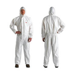 Protective overall L non-woven fabric 3M 4510 EN ISO 13982-1 EN 13034