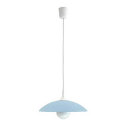 Hanging luminaire - Pendant 1 x 60W, E27 blue CUPOLA RANGE