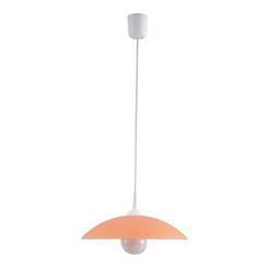 Hanging luminaire - Pendant lamp 1 x 60W, E27 orange CUPOLA RANGE