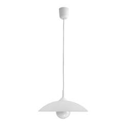 Hanging luminaire - Pendulum 1 x 60W, E27 white CUPOLA RANGE