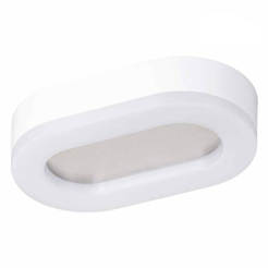 LED ceiling light 11W 770lm 4000K moisture resistant IP65 30000h white oval Dolce