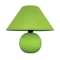 Красивая настольная лампа 1 x 40W E14 Green ARIEL