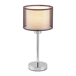 Table night lamp 1 x 60W, E27 brown ANASTASIA