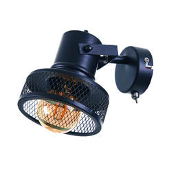 Точечный светильник Horos 1 x 40W, E27, черный
