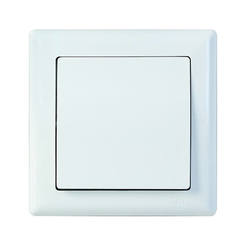 Single electric switch DARIA cx1 white MUTLUSAN