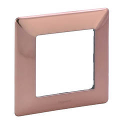 Single decorative frame-module for switches and sockets Copper VALENA LIFE LEGRAND