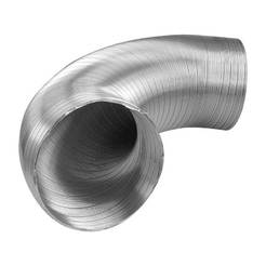 Aluminum air duct ф100 x 300 mm - 1000 mm HACO