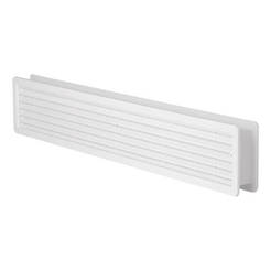 Ventilation grille VM 400 x 130 D white HACO