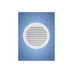Ventilation grille VM ф140 white + HACO net
